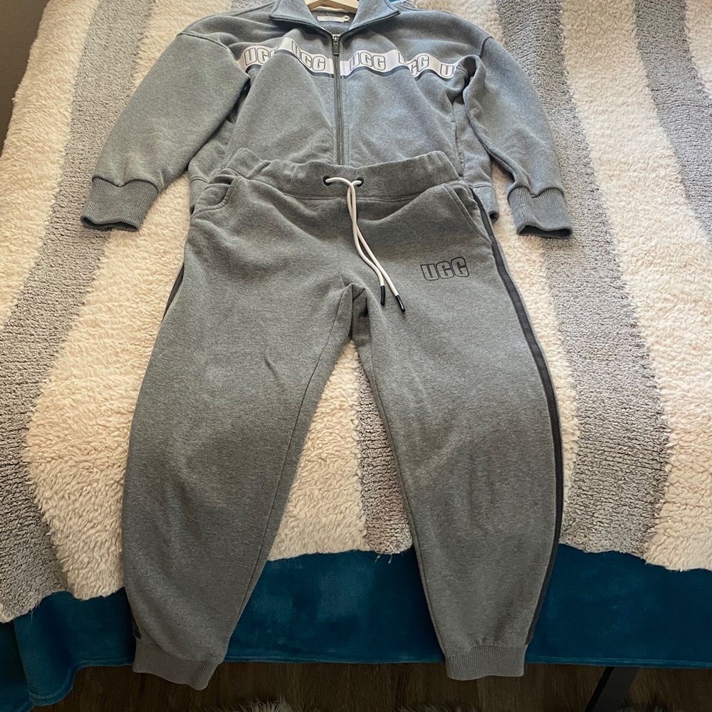 UGG woman’s Xs Gray matching set